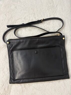 SANDRO PARIS Leather crossbody